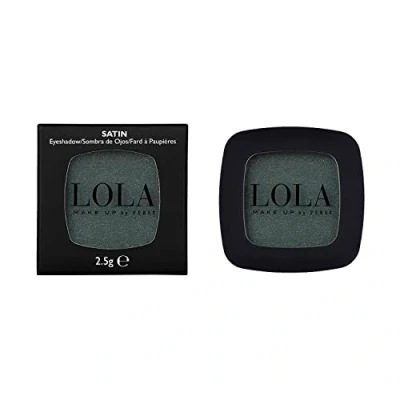 Image of Lola Make Up Mono Eyeshadow, Dark Green, Satin, Rich Intense Pigmentation, High Coverage, Use Wet &amp; Dry, All Skin Tone, Mineral Oil Free, Vegan Cruelty No. 003