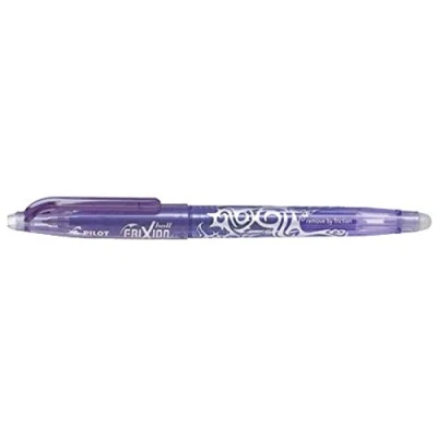 Image of Pilot Frixion Fine Line Heat/Friction Erasable Rollerball Pen 0.5mm Tip Violet