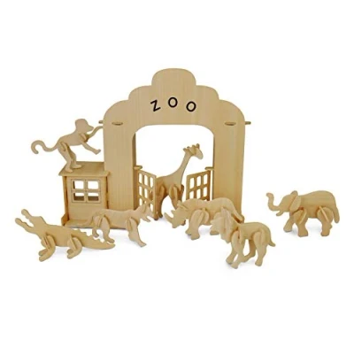 Image of Quay Zoo Woodcraft Construction Kit FSC