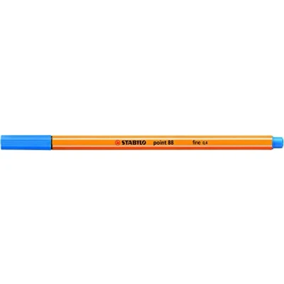 Image of STABILO Fineliner point 88 Pack of 10 Ultramarine