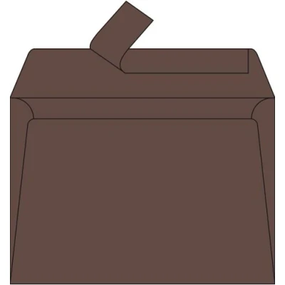 Image of Clairefontaine Ref 5872C Pollen Envelopes (Pack of 20) C5 Sized, 120gsm Paper, Gummed Seal, Inkjet &amp; Laser Printer Compatible, Acid Free Brown