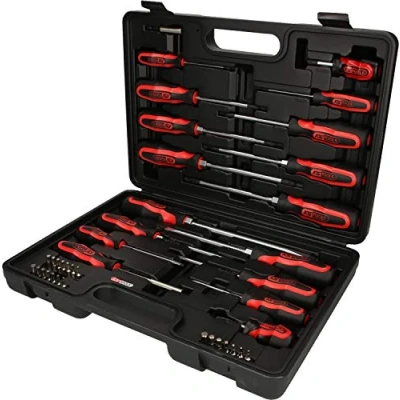 Image of KS Tools 159.0100 ERGOTORQUEplus screwdriver and bit set, 39 pcs
