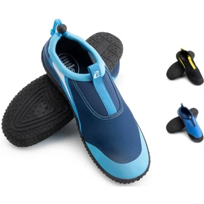 Image of Cressi Coco Shoes Aquashoes Unisex Adult Designed for Water Sports and Comfortable Walking in Humid Environments, Sea Beach, Blue/Dark Blue, 41 EU/7.5 UK