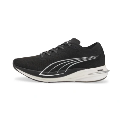 Image of PUMA Womens Deviate Nitro Trainers Black/White 5 (38)