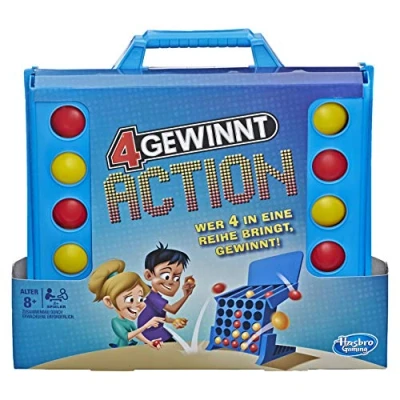 Image of Hasbro E3578100 4 wins action, fast paced children&#039;s game
