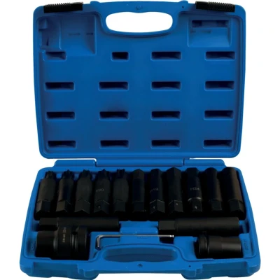 Image of Laser 7128 Impact Bit &amp; Socket Set 3/4&quot;D, 1&quot;D 16pc