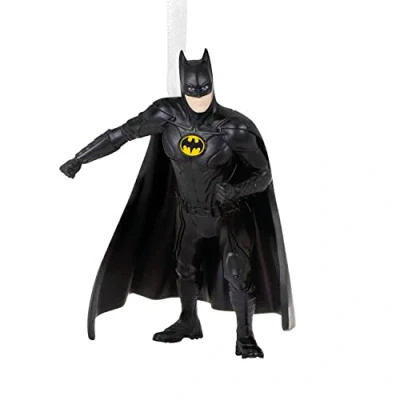 Image of Hallmark DC The Flash Batman Christmas Ornament