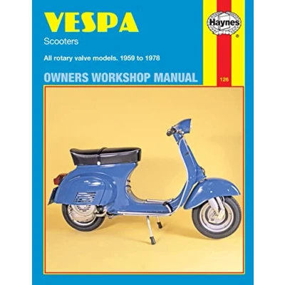 Image of Vespa Scooters (59 78) Haynes Repair Manual
