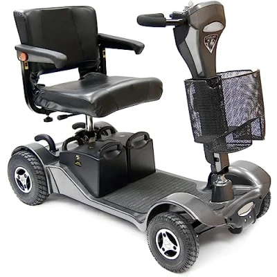 Image of Sterling Sapphire 2 Travel Mobility Scooter 4mph, Disassembles Easily to Put in a car Up 19 miles Range