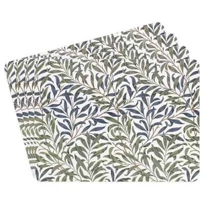 Image of Lesser &amp; Pavey Pack Of 4 Table Place Mats For With British Designs All Types Kitchens William Morris