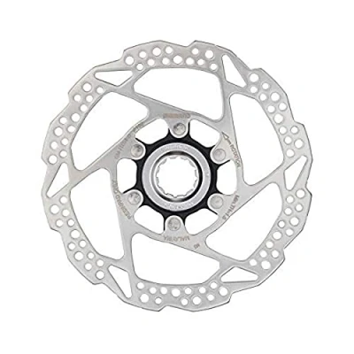 Image of SHIMANO Disco 180 Mm C.Lock Rt54 Solo Resina Dischi Ciclismo Unisex Adulto Mixte Adulte, Argentato/Nero (Plateado/), 180mm