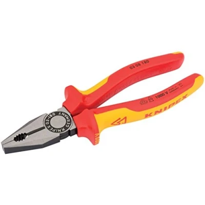 Image of Knipex 31918 180mm Fully Insulated Combination Pliers