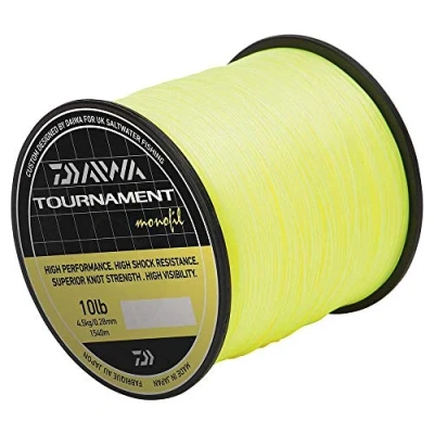 Image of Daiwa NEW Tournament Mono Line Fluorescent Yellow (18lb)