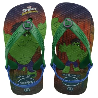 Image of Havaianas Baby Marvel, Green, 3C