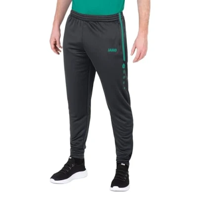 Image of JAKO Men&#039;s Trainingshose Active Trouser, anthracite/turquoise, S