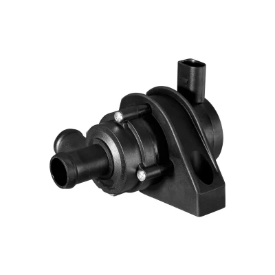 Image of 7H0965561A Additional Water Pump HELLA 8TW 358 304 601 12V Electric VOLKSWAGEN: Transporter 5, California T5 Minibus