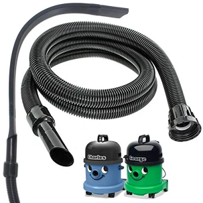 Image of SPARES2GO 2.5m Hose + Extra Long Flexible Crevice Tool for Numatic George GVE370 2 Charles CVC370 Vacuum Cleaner