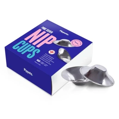 Image of Pippeta Large Nip Cups Silver