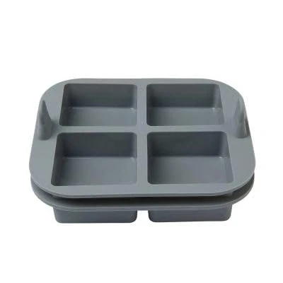 Image of 2 Lakeland Air Fryer Silicone Brownie Moulds