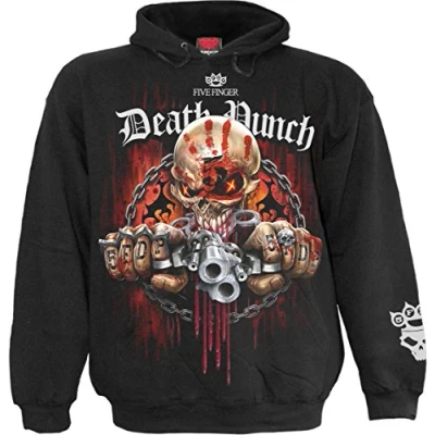 Image of Spiral Draco Skull T Shirt Black XL