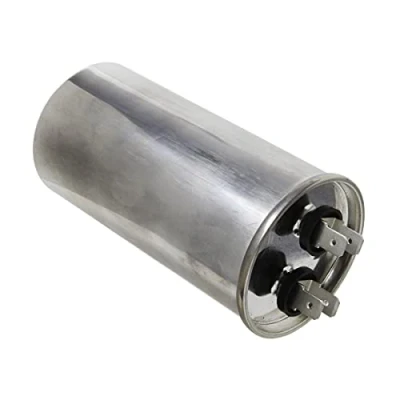 Image of Paxanpax 11 CA 200, CBB65 A Type 25uf / 25MFD AC Motor Capacitor (2+2 Terminal, 450V, 50 60Hz), Silver