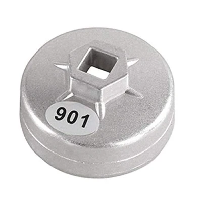Image of 901 14 Cap Oil Filter Wrench 1/2 inch Drive Socket Spanner Hand