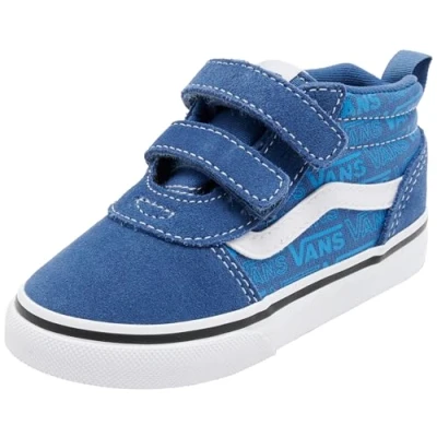 Image of Vans Ward Sneaker, Tonal Logo Bijou Blue, 4.5 UK Child