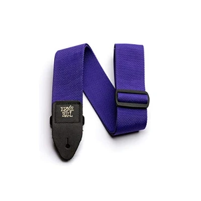 Image of Ernie Ball Purple Polypro Guitar Strap