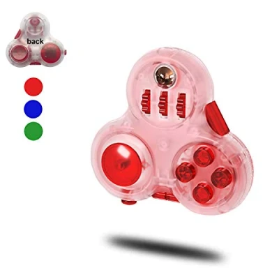 Image of Fidget Pad with 11 Functions Toys,Fidget Controller Stress Reducer Toys Perfect for Release and Anxiety,Stress Relief ,ADHD, ADD, Autism,Children,Adults