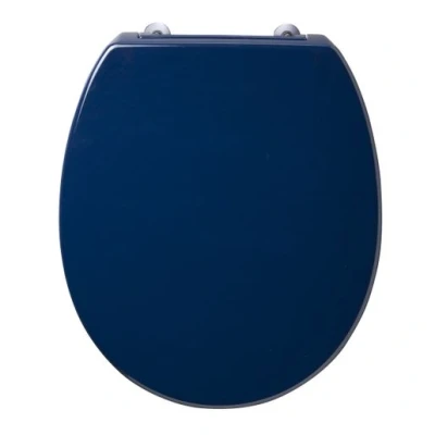 Image of Ideal Standard Contour 21 Blue Toilet Seat and Cover with Bottom Fixing S405836