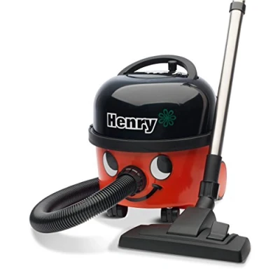 Image of Numatic Henry A1 Bagged Cylinder Vacuum Cleaner plus Kit A1, Red/Black (Renewed)