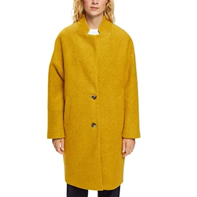 Image of ESPRIT Women&#039;s 082ee1g338 Jacket, 765/Dusty Yellow, M