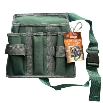 Image of Bosmere 4 Pocket Tool Belt in Green &amp; Grey, N543