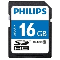 Image of Philips SDHC 16 GB Class 10 Memory Card