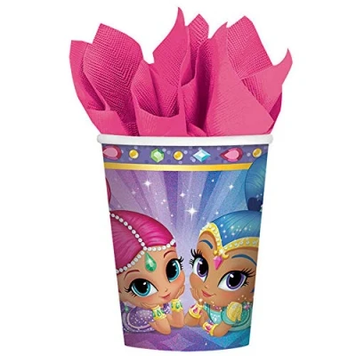 Image of Shimmer &amp; Shine Paper Cups 266ml /8