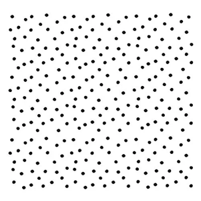 Image of Rayher 50243000 Clear Silicone Stamp for Card Making and Crafting, Full Size Dot Design, 102.5 x 97 mm