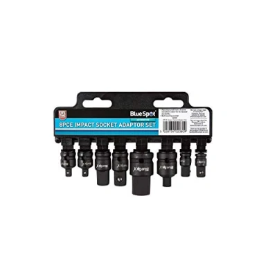 Image of Blue Spot Tools 02080 8pce Impact Socket Adaptor Set