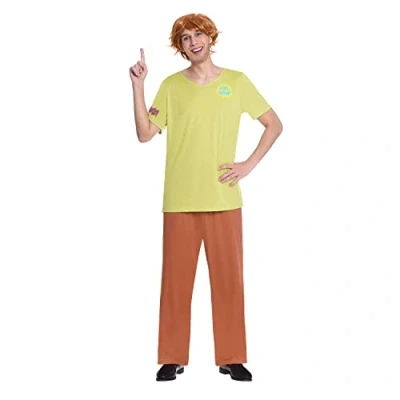 Image of (PKT) (9906642) Adult Mens Shaggy Costume (Extra Large)