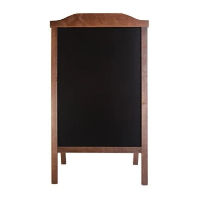 Image of Wooden A Board, Pavement Sign, Display Blackboard Chalk RO