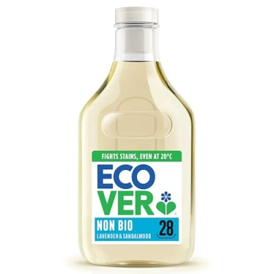 Image of Ecover Non Bio Laundry Liquid Lavender &amp; Sandalwood, 28 Wash, 1L