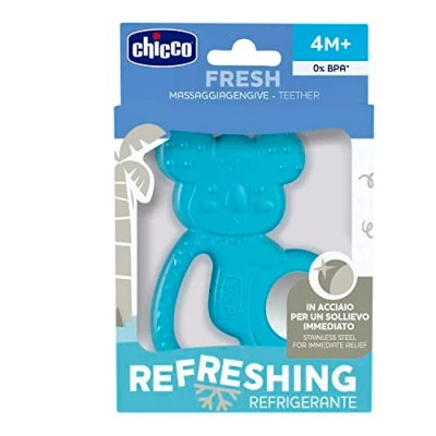 Image of CHICCO Coolant teether, 4 months +, light blue