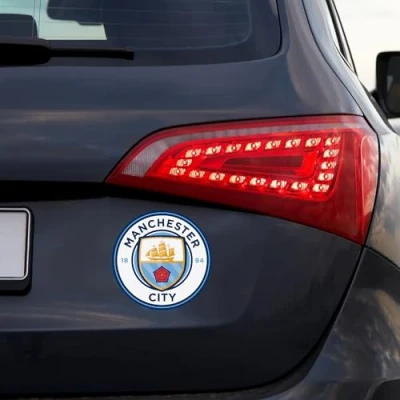Image of Manchester City Football Club Car Sticker Pack