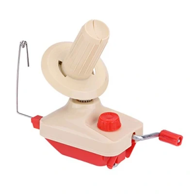 Image of A sixx Swift Yarn Winder, Hand Operated Knitting Roll String Fiber Wool Thread Ball Winder Holder Sewing Accessories Weaving Tool Bobbin for