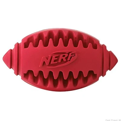 Image of Nerf Dog Football Teether Toy, Medium,assorted colours