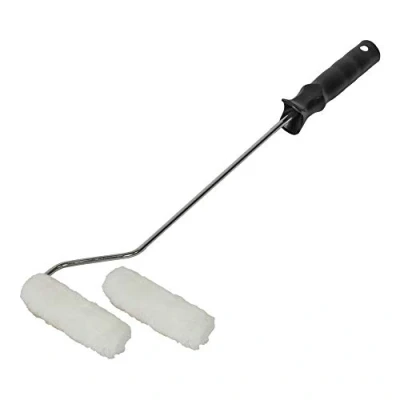 Image of Faithfull RRADKIT 100mm 4 inch Radiator Roller Kit Frame and 2 Refills