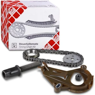 Image of 11277500502, 11277500502S2, 11317502180, 11317502180S1, 11317507552 Chain Set, oil pump drive FEBI BILSTEIN 47979 52 BMW: 3 Coupe, 1 Hatchback