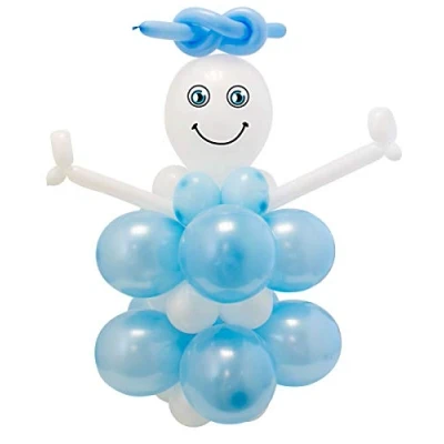 Image of Folat Birth Boy Balloons Craft Kit Multi Colors