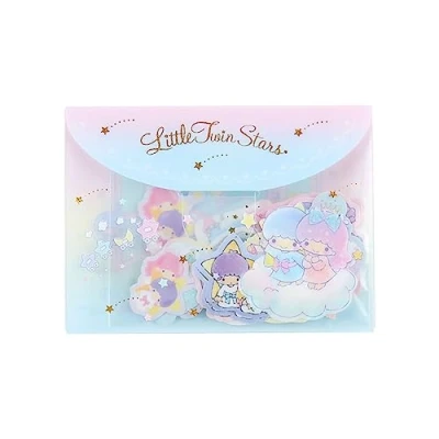 Image of Sanrio 400475 Little Twin Stars Seal &amp; Case Set