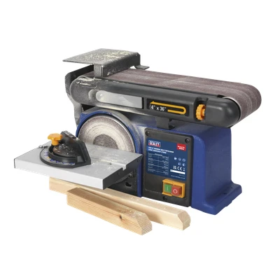 Image of Sealey Belt/Disc Sander 915 x 100mm/Ø150mm 370W/230V