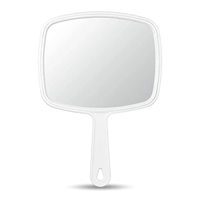 Image of OMIRO Hand Mirror, Handheld Mirror with Handle, Union Jack White